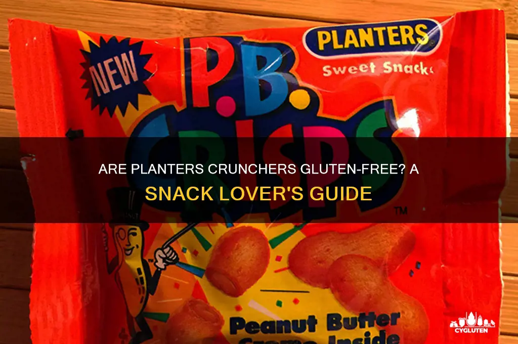 are planters crunchers gluten free