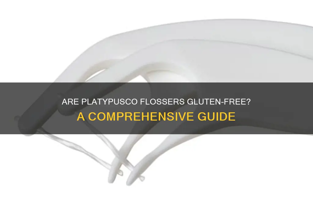 are platypusco flossers gluten free