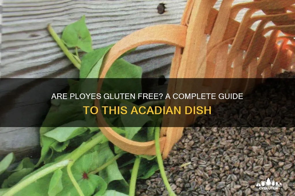 are ployes gluten free