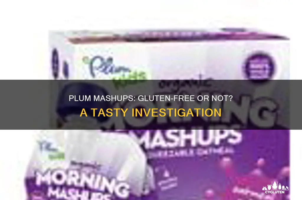 are plum mashups gluten free