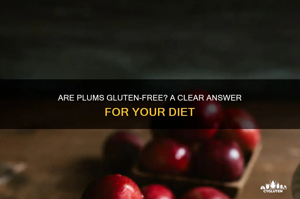 are plums gluten free