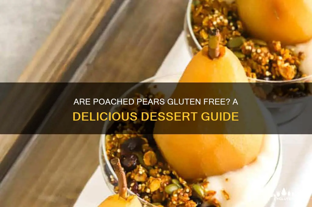 are poached pears gluten free