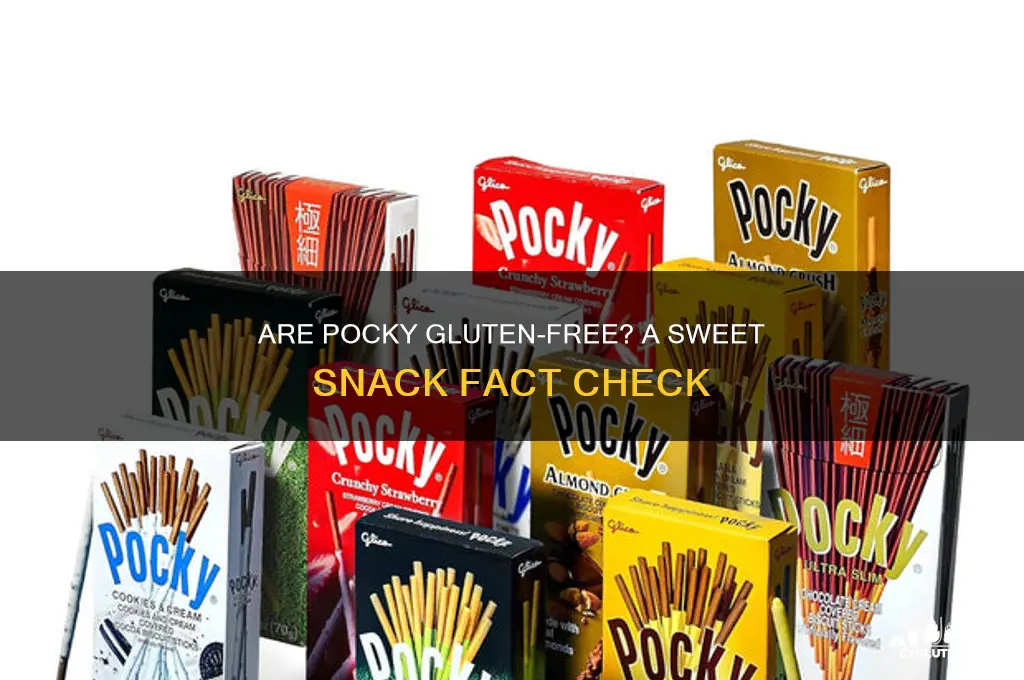 are pocky gluten free