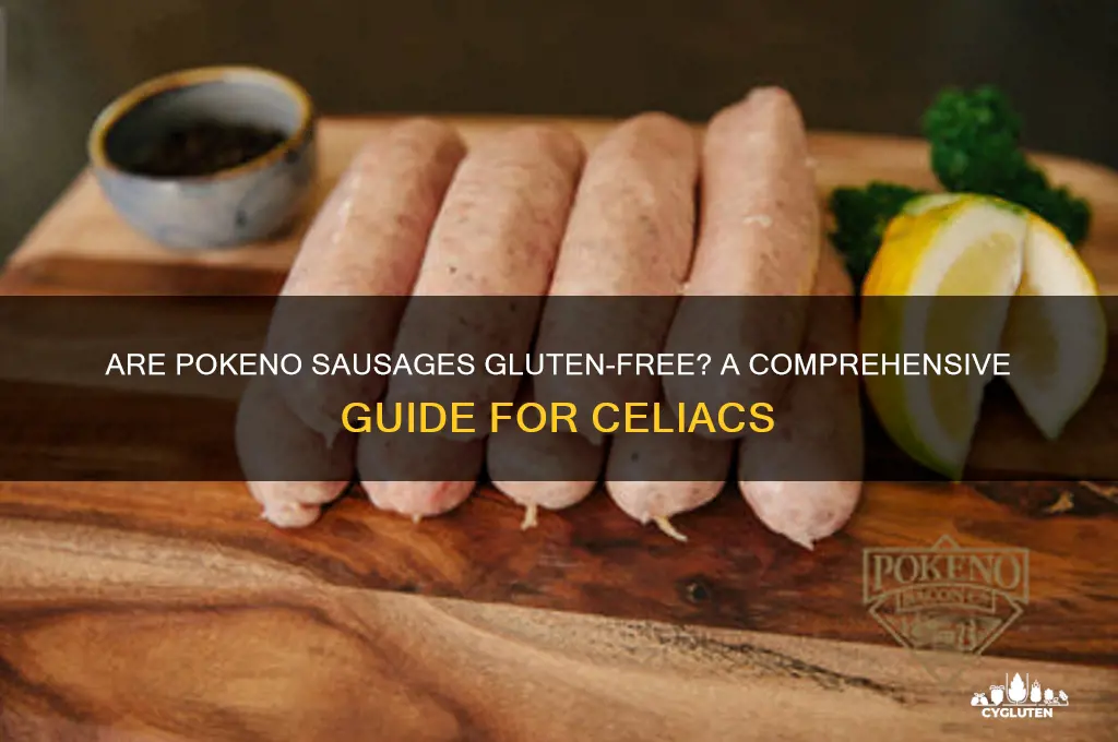 are pokeno sausages gluten free