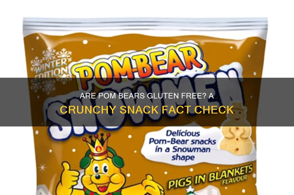 are pom bears gluten free