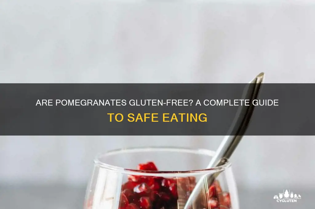 are pomegranates gluten free