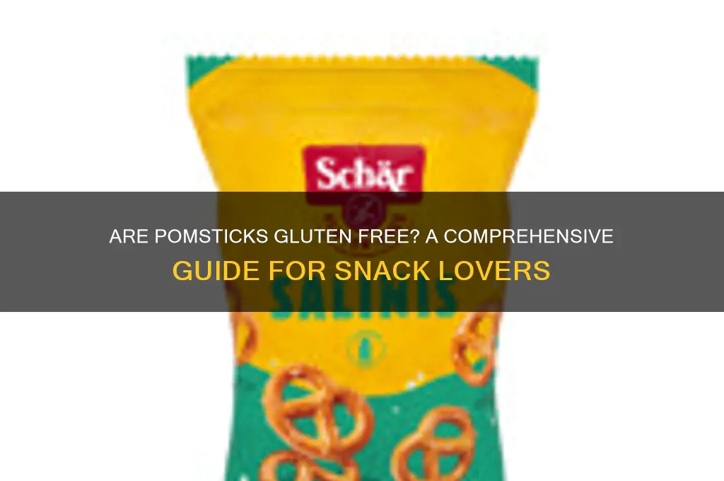 are pomsticks gluten free