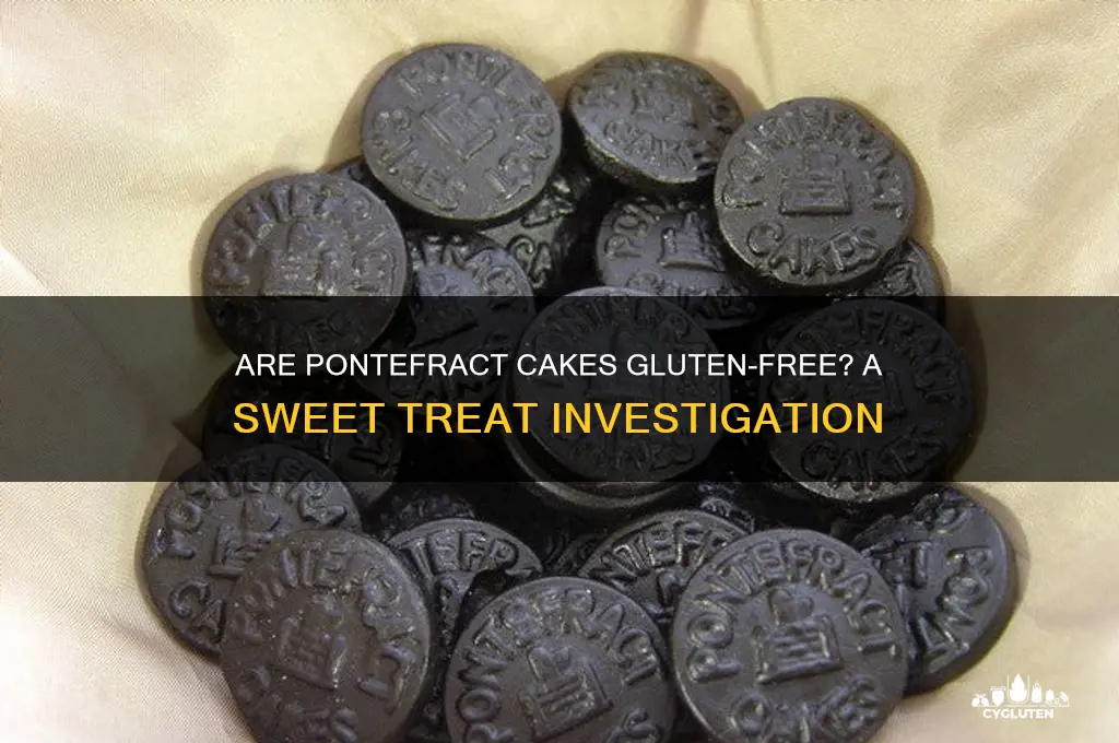 are pontefract cakes gluten free