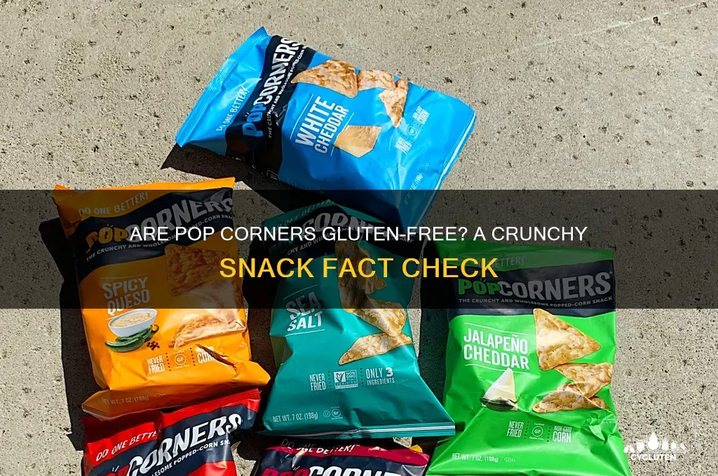 are pop corners gluten-free