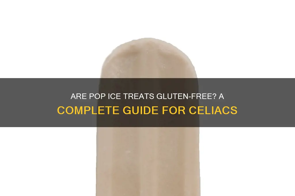 are pop ice gluten free