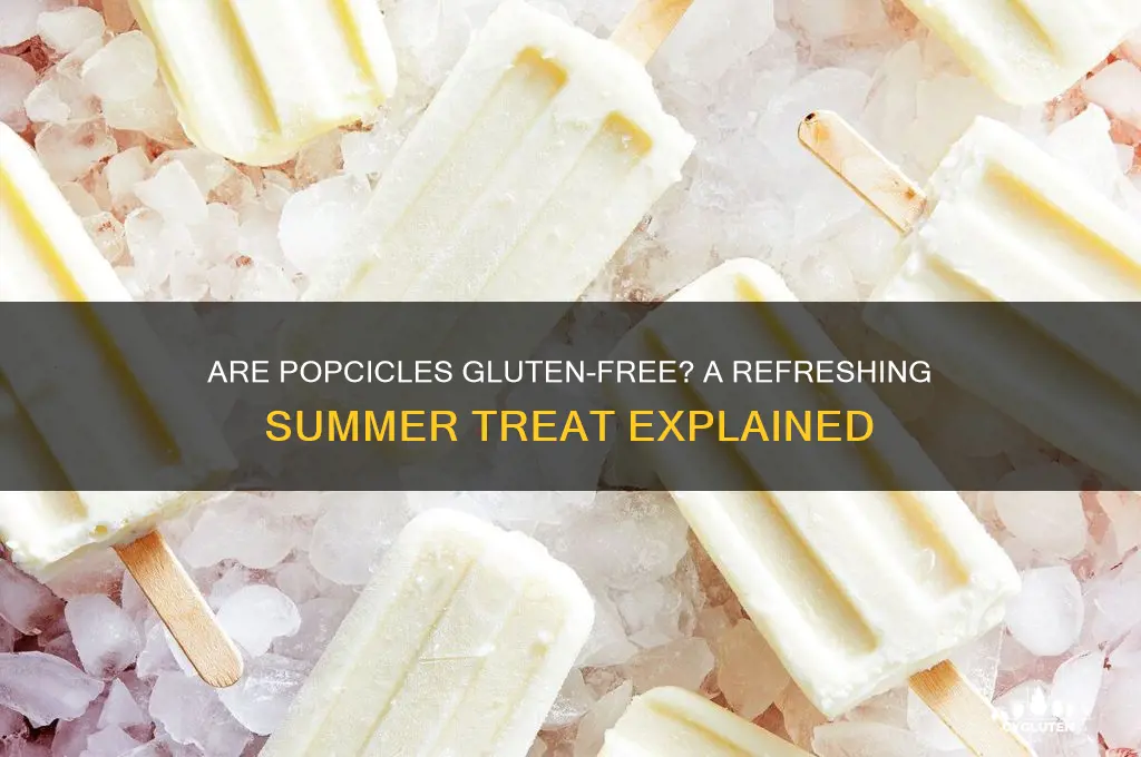 are popcicles gluten free