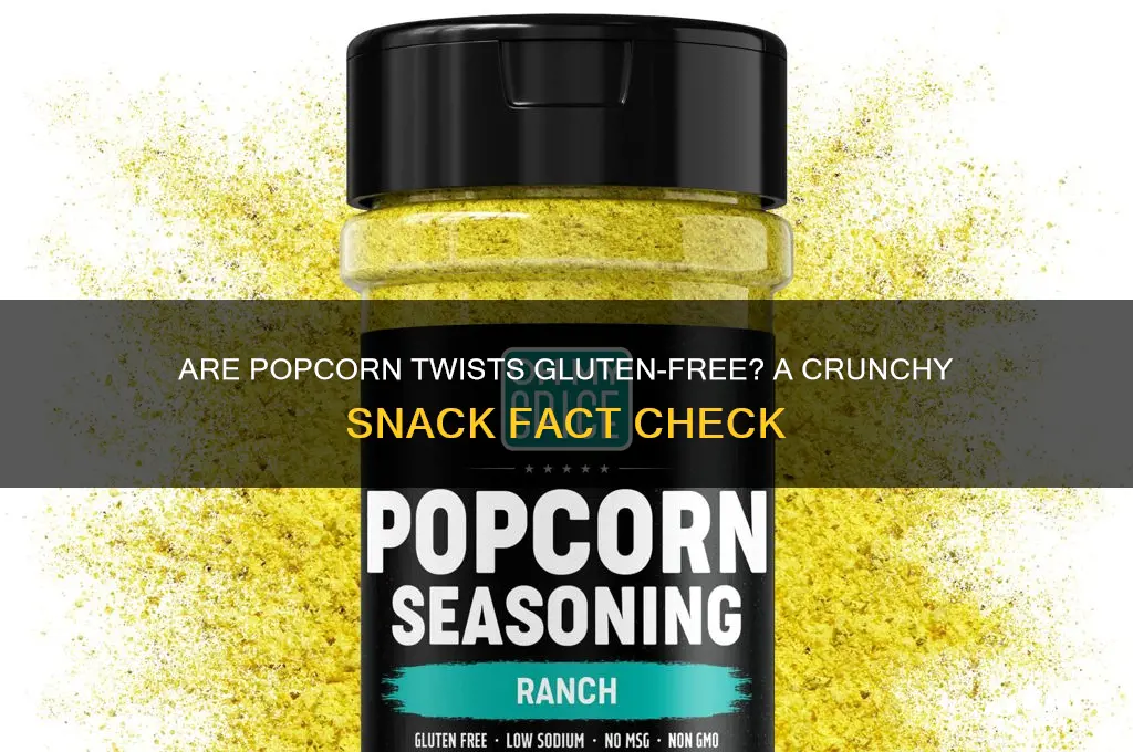 are popcorn twists gluten free