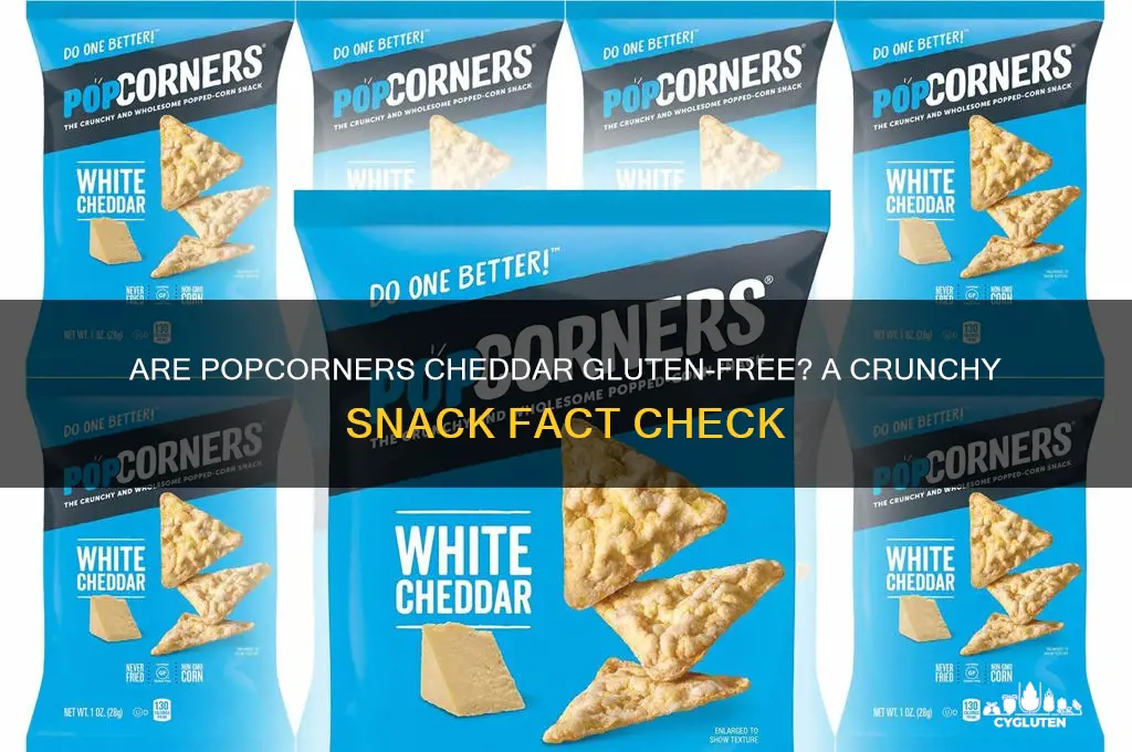 are popcorners cheddar gluten free