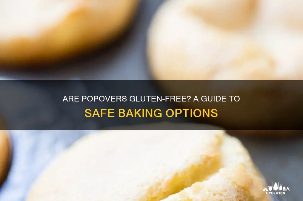 are popovers gluten free