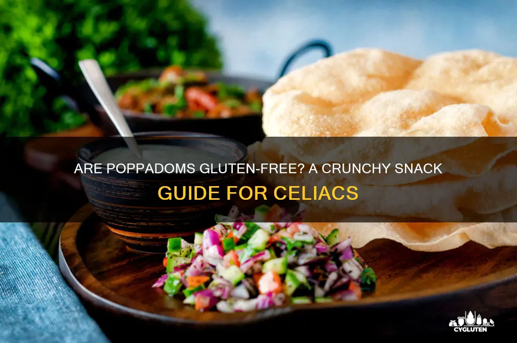 are poppadoms gluten free