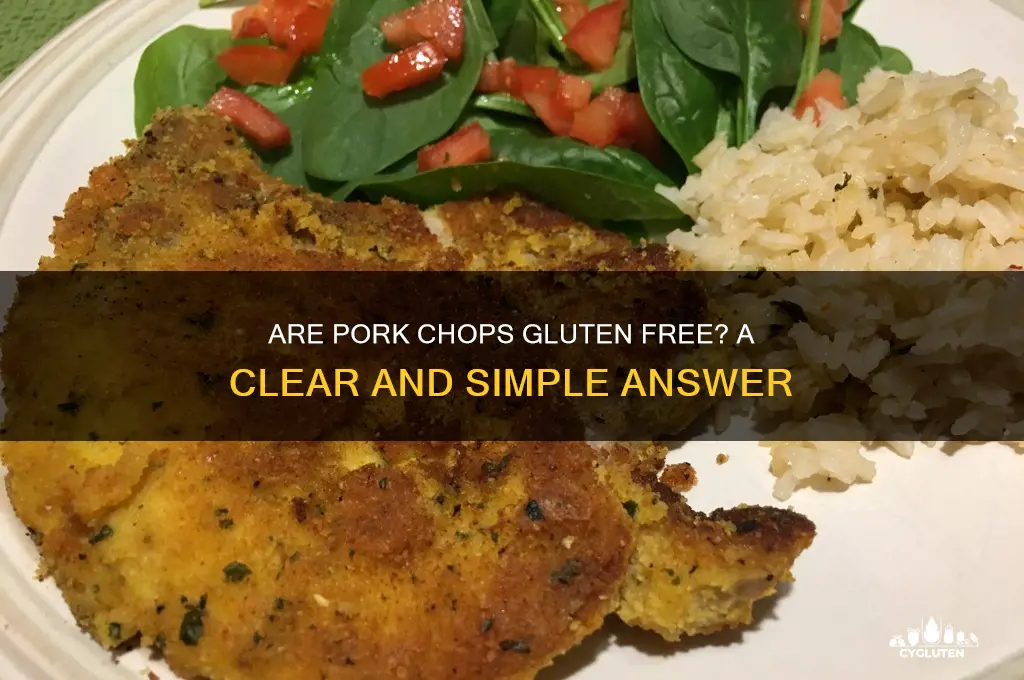are pork chops gluten free