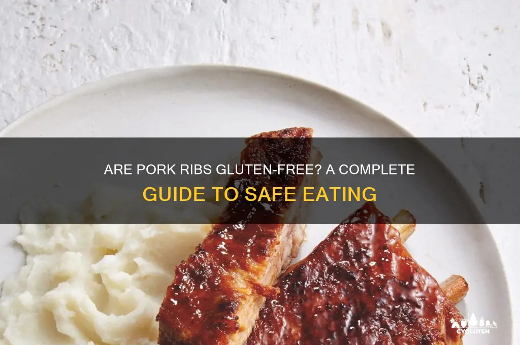 are pork ribs gluten free