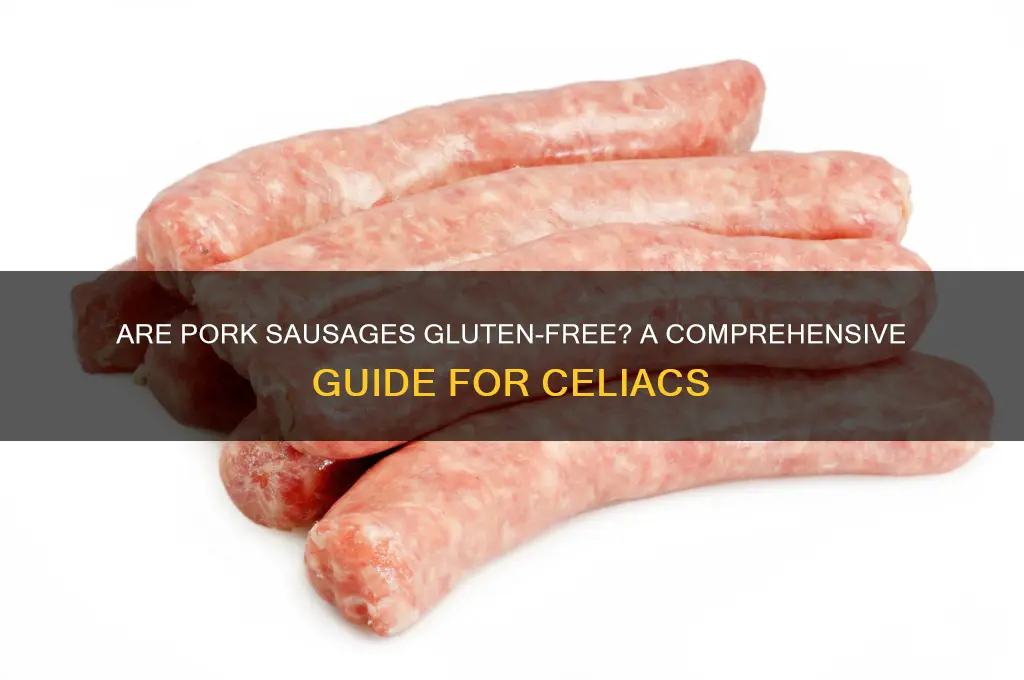 are pork sausages gluten free