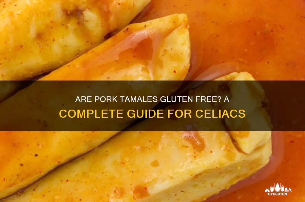 are pork tamales gluten free