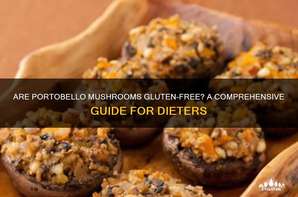 are portobello mushrooms gluten free