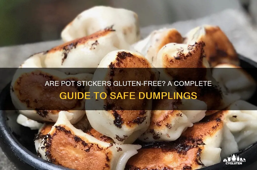 are pot stickers gluten free