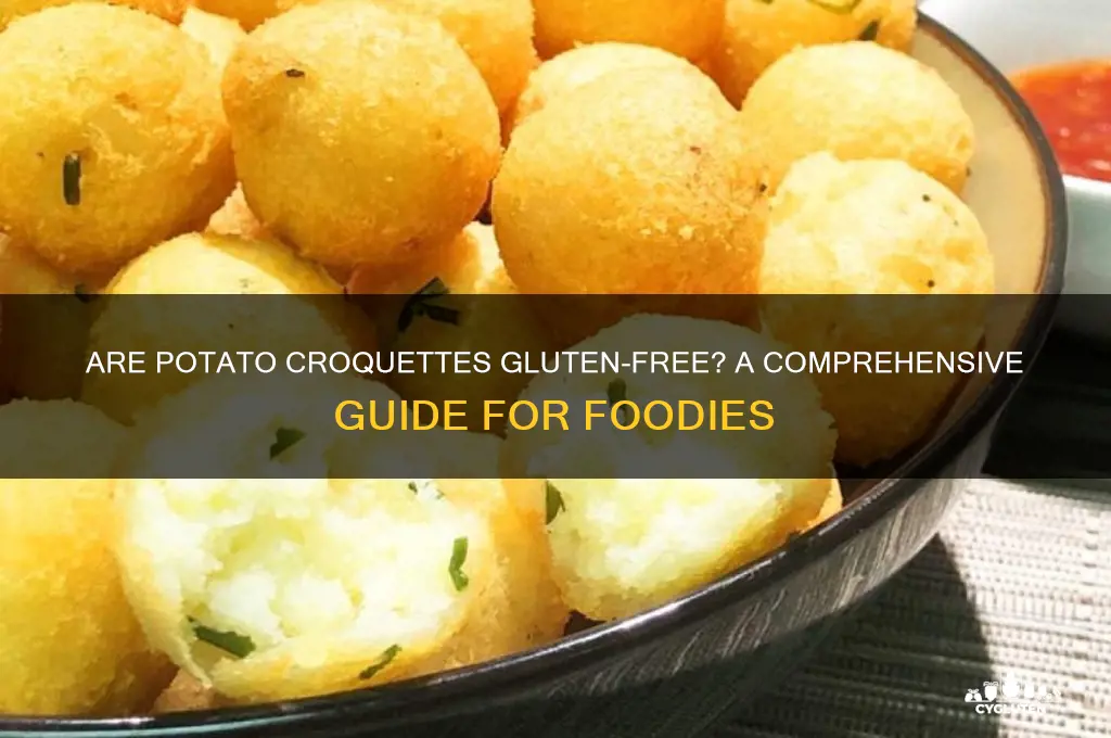 are potato croquettes gluten free
