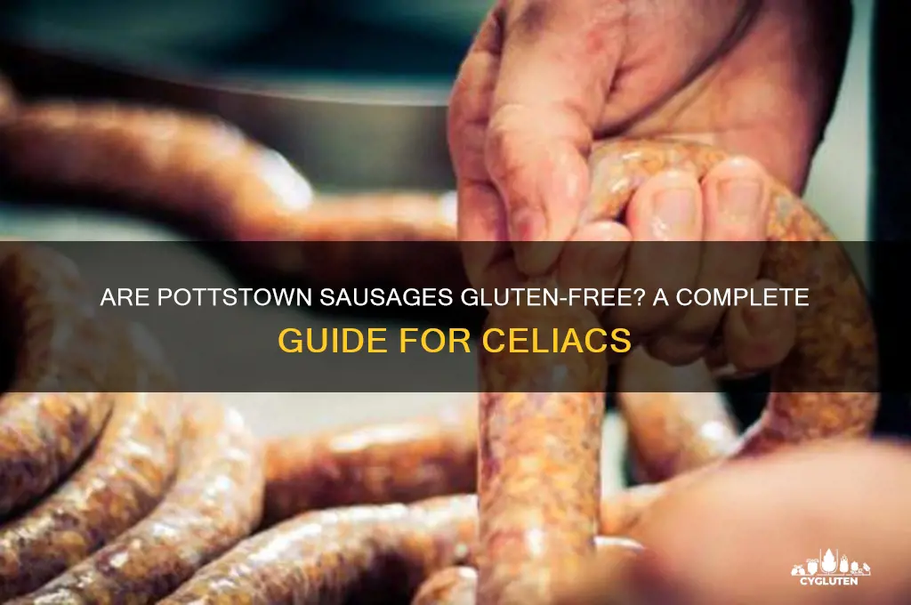 are pottstown sausages gluten free