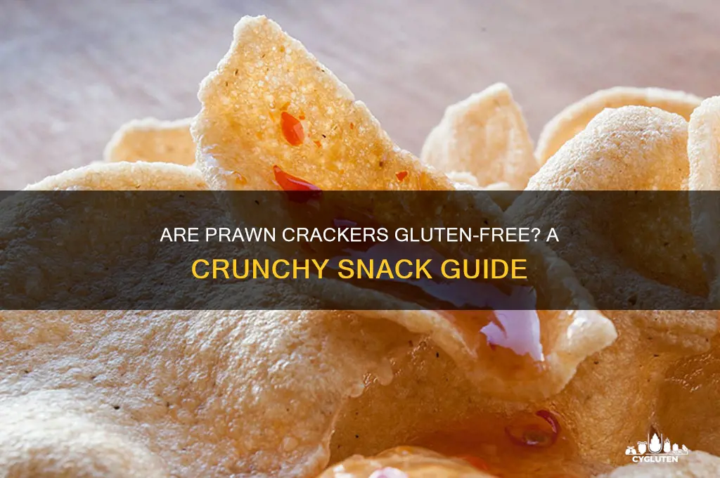 are prawn cracker gluten free