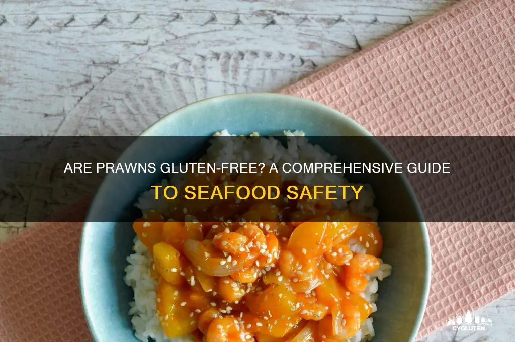 are prawns gluten free