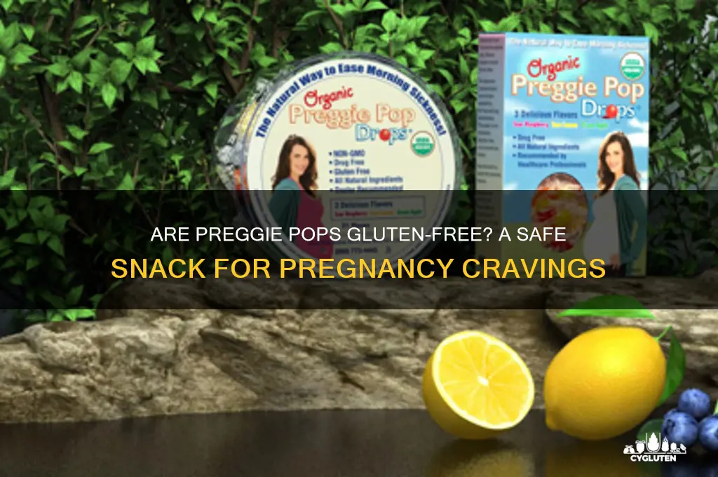 are preggie pops gluten free