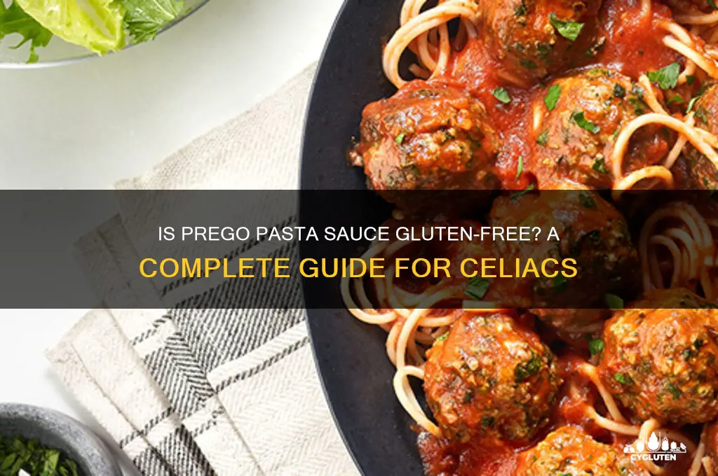 are prego gluten free