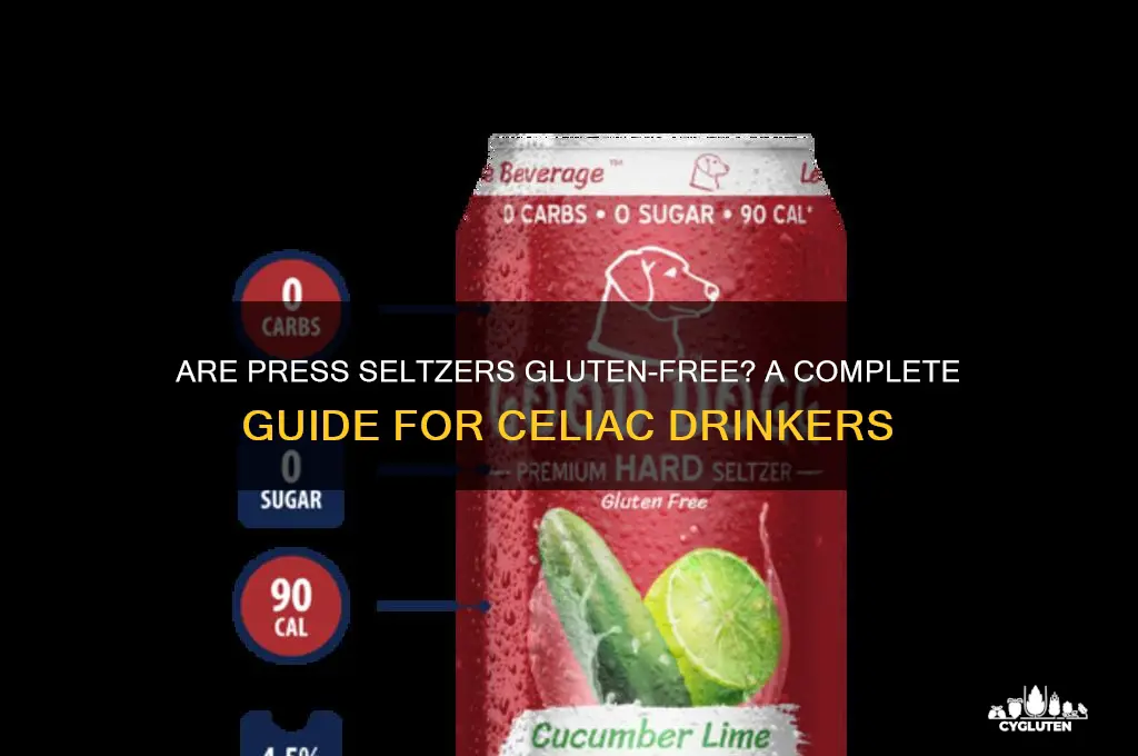 are press seltzers gluten free