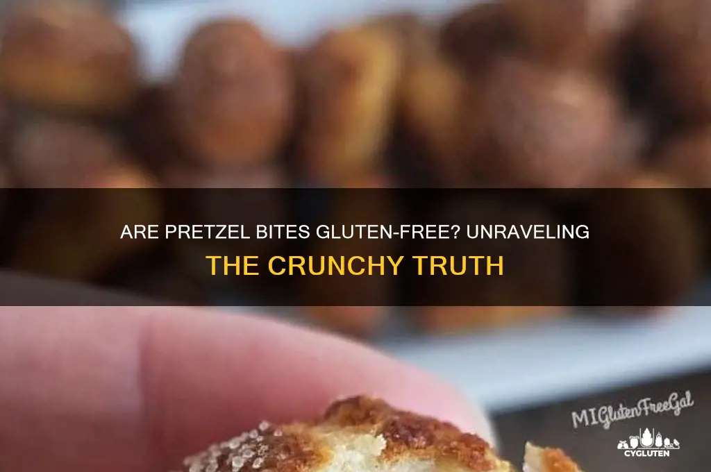 are pretzel bites gluten free
