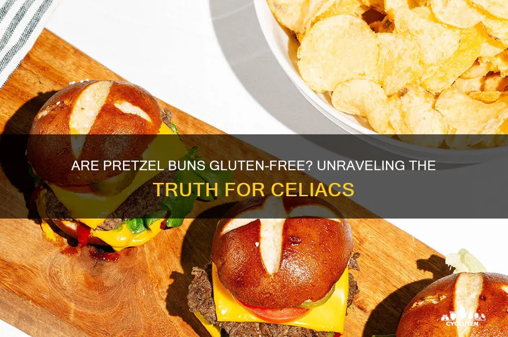 are pretzel buns gluten free