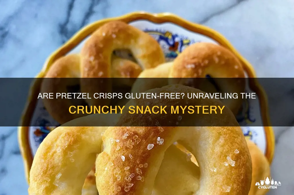 are pretzel crisps gluten free