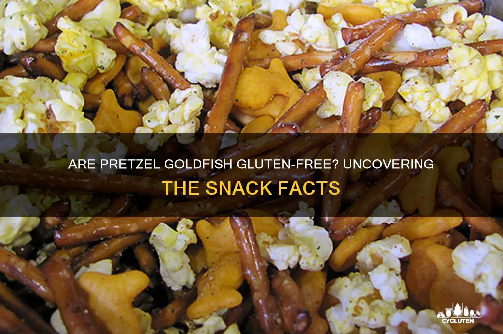 are pretzel goldfish gluten free