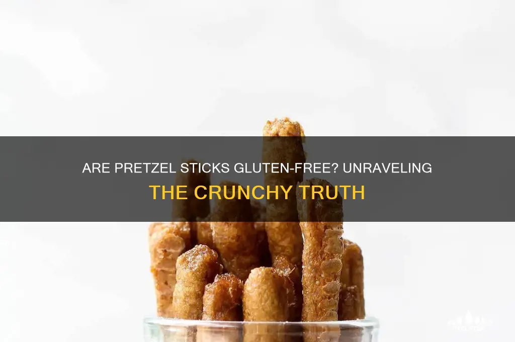 are pretzel sticks gluten free