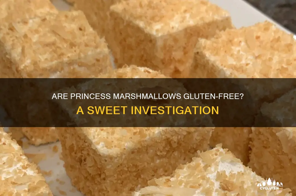 are princess marshmallows gluten free