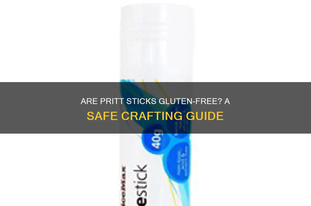 are pritt sticks gluten free