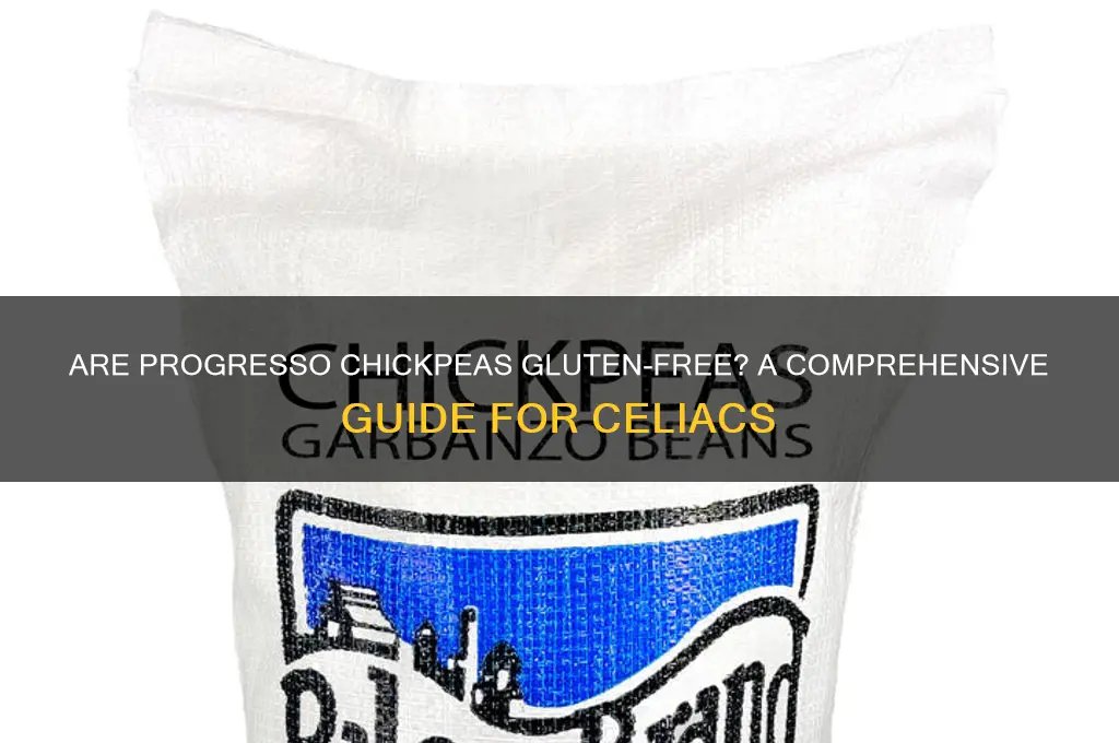 are progresso chickpeas gluten free