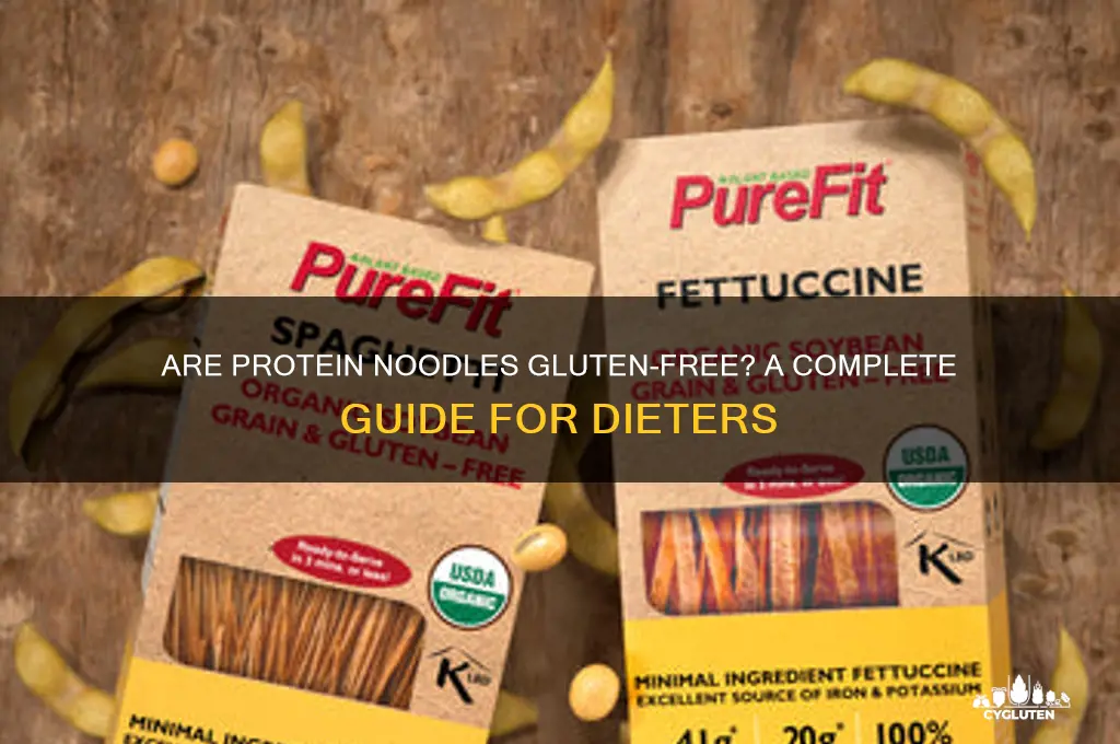 are protein noodles gluten free