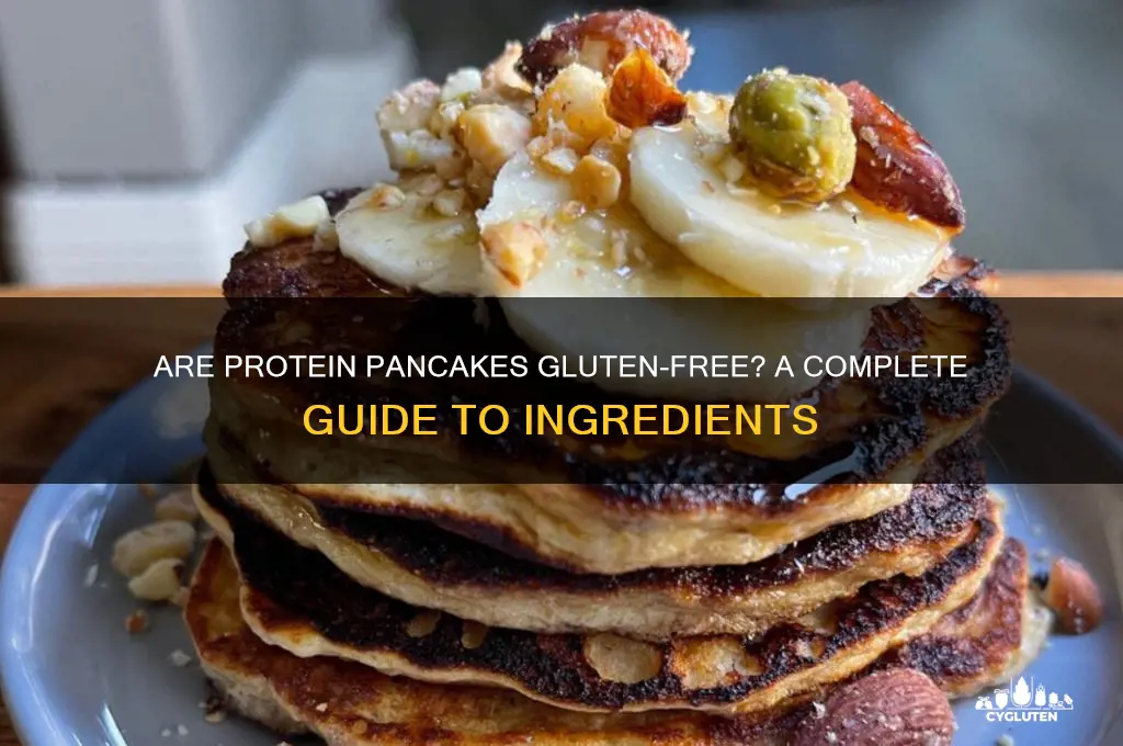 are protein pancakes gluten free