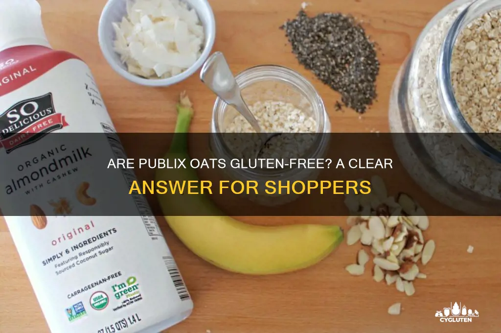 are publix oats gluten free