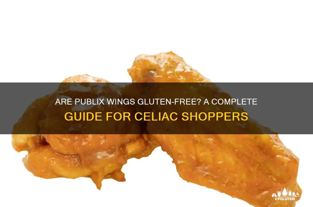are publix wings gluten free