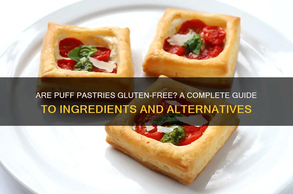 are puff pastries gluten free