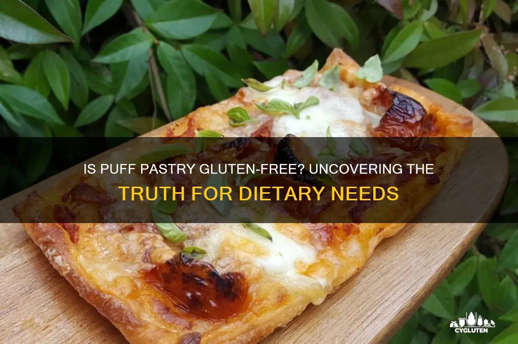 are puff pastry gluten free