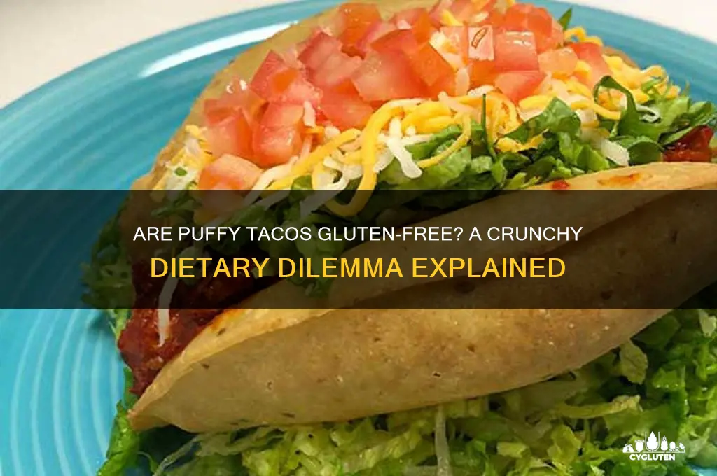 are puffy tacos gluten free