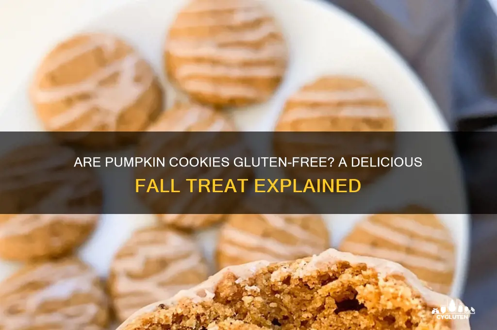 are pumpkin cookies gluten free
