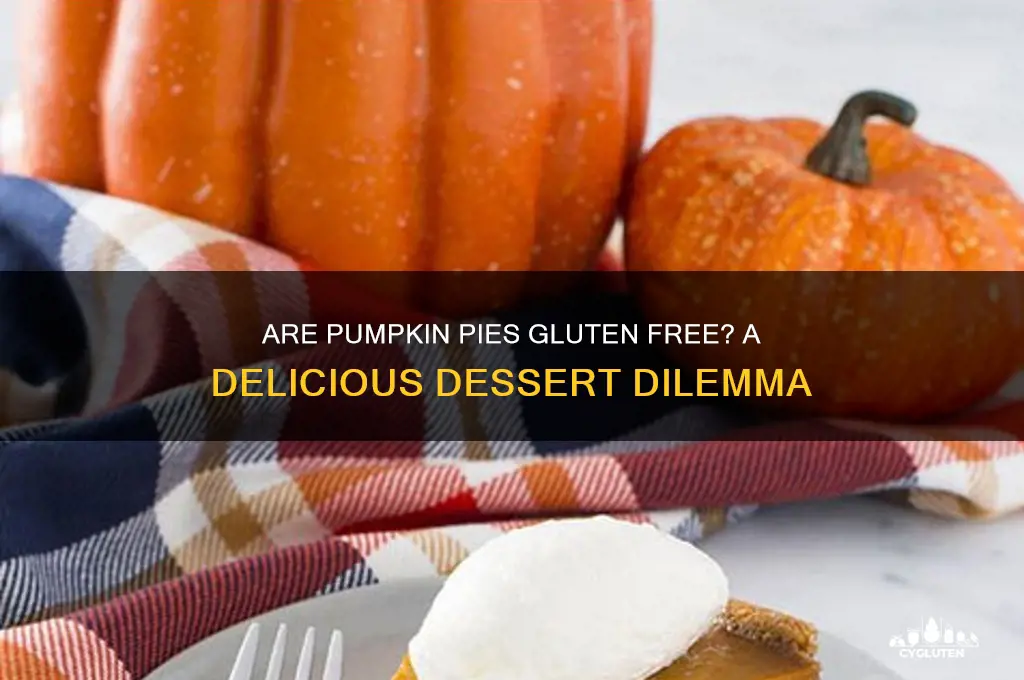 are pumpkin pies gluten free