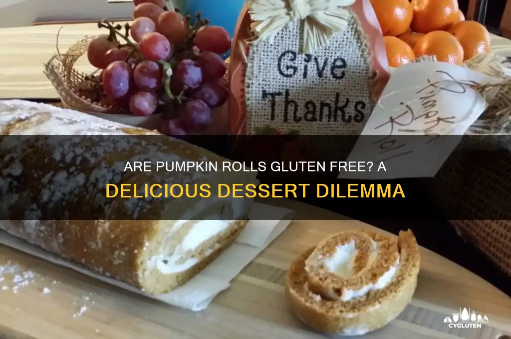 are pumpkin rolls gluten free